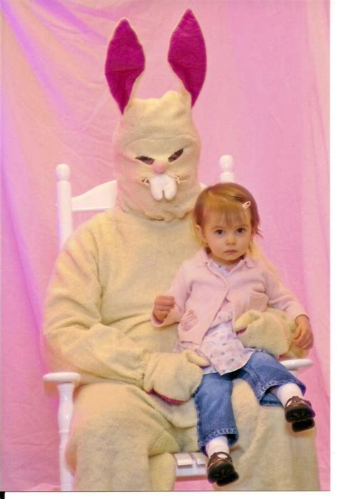 easter bunny costume creepy|disturbed bunny images.